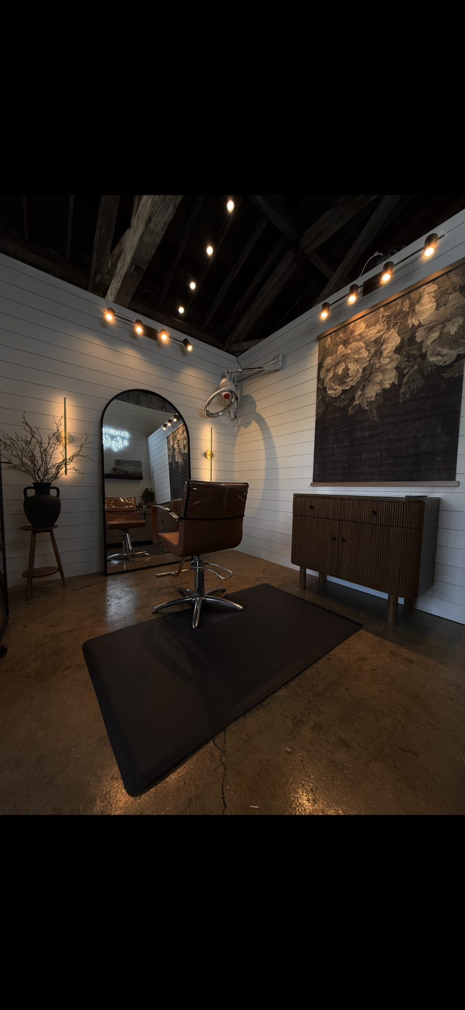 The Refinery Hair Lounge salon interior