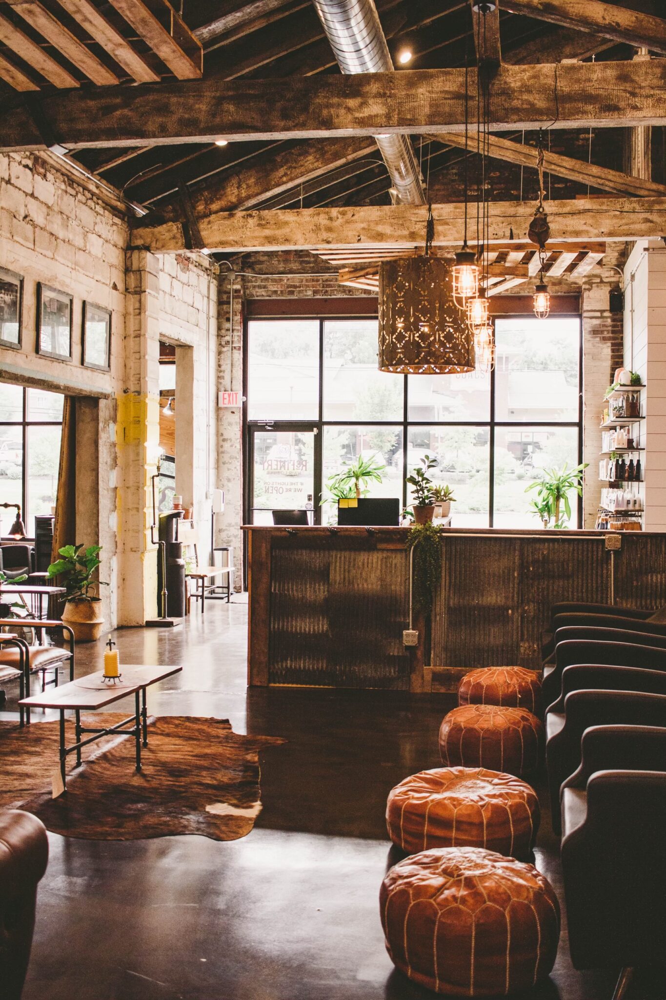 The Refinery Hair Lounge salon interior