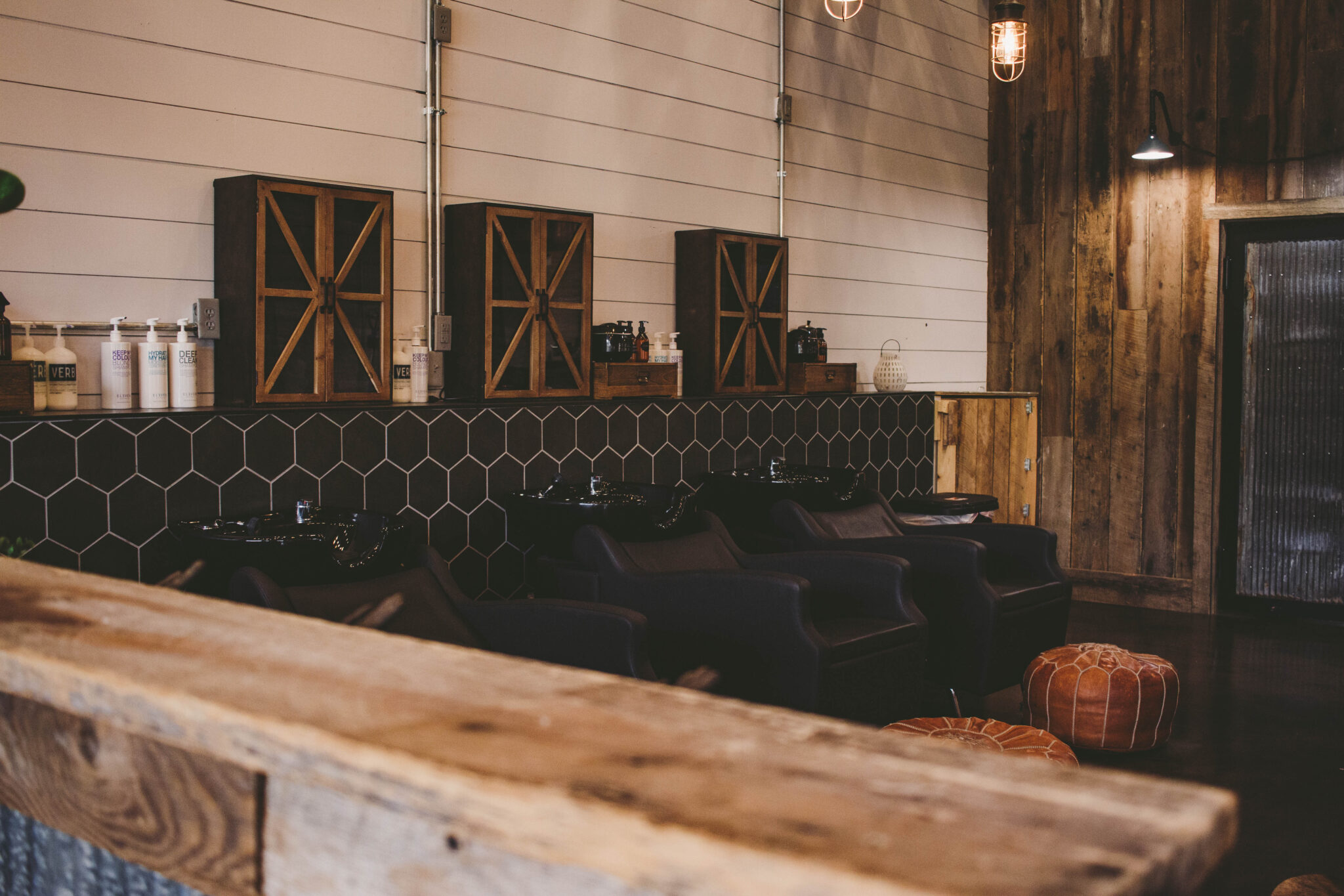 The Refinery Hair Lounge salon interior