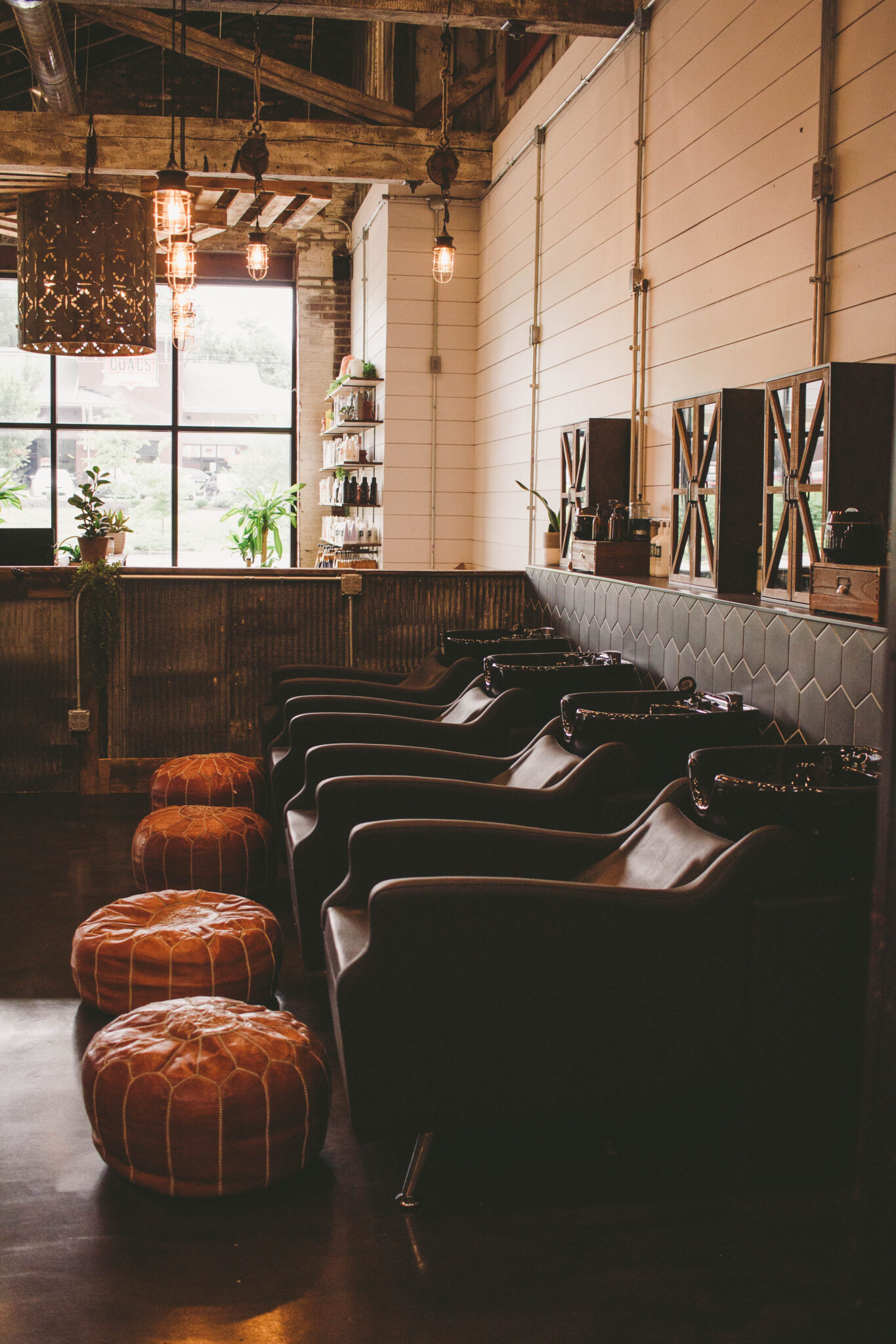 The Refinery Hair Lounge salon interior